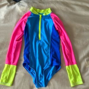 Lands end one piece swim